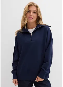 Schipperstrui van een zachte katoenmix, bonprix