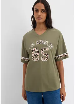 Oversized shirt van biologisch katoen, bonprix