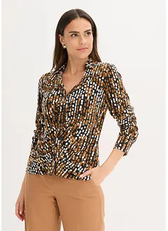 Jersey blouse met viscose, bonprix