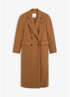 Lange blazerjas met viscose, bonprix