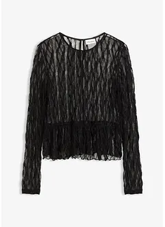 Longsleeve van kant, bonprix