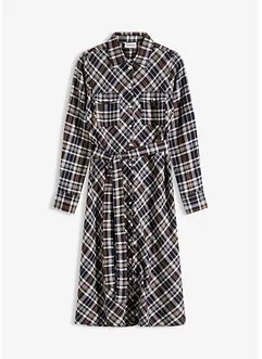 Overhemdjurk van zacht flanel, bonprix