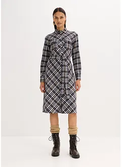 Overhemdjurk van zacht flanel, bonprix