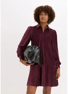 Korte jurk van corduroy, bonprix