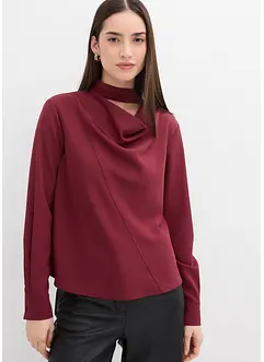 Licht glanzende shirtblouse, bonprix