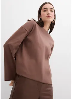 Geribde longsleeve, bonprix