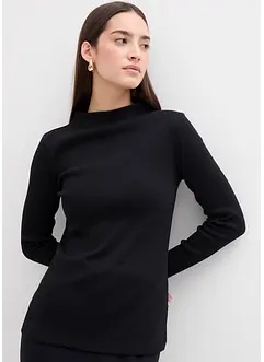 Geribde longsleeve, bonprix