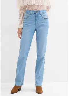 Straight jeans high waist met zakdetails, bonprix