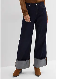 Baggy jeans mid waist, bonprix