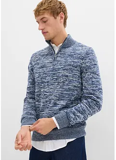 gemêleerde schipperstrui van zachte katoenmix, bonprix