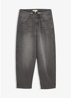 Barrel jeans mid waist, bonprix