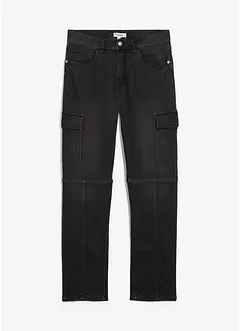 Regular Fit cargo jogging Jeans met comfortband, straight, bonprix