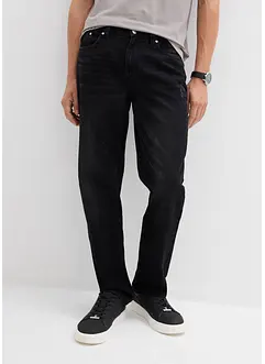 Regular fit jeans van puur katoen met een comfortband, straight, bonprix