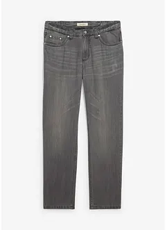 Regular fit jeans van puur katoen met een comfortband, straight, bonprix