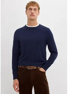 Fijngebreide trui met prachtige merinowol, bonprix