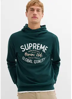 Hoodie in een zachte katoenmix, bonprix