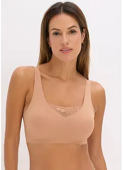 Feel Comfort lasercut bralette met gevulde cups, bonprix