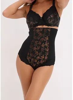 Sterk corrigerende high waist slip met glanseffect, bonprix