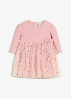 Baby jurkje met kleine hartjes van biologisch katoen, bonprix
