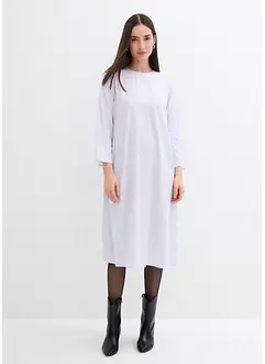 Gebloemde midi jurk van viscose, bonprix