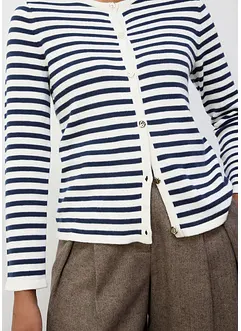 Vest met zijde, bonprix