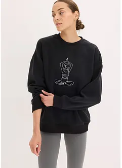 Overseized thermo sweatshirt, sneldrogend, bonprix