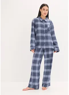 Geweven flanellen pyjama, bonprix