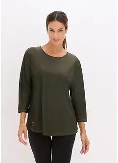 Ultrasoft outdoor shirt met ¾ mouwen, sneldrogend, bonprix