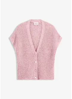 Mouwloos vest met decoratieve knopen, bonprix