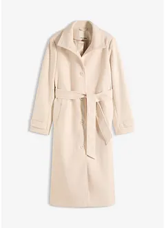 Lange jas in wollen look, bonprix