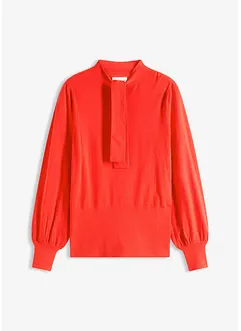 Fijngebreide trui van een viscosemix, bonprix