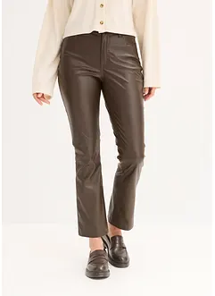 Imitatieleren broek, bonprix