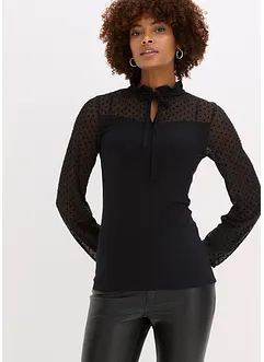 Longsleeve in een viscosemix, bonprix