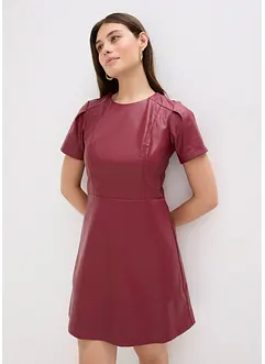 Imitatieleren jurk, bonprix