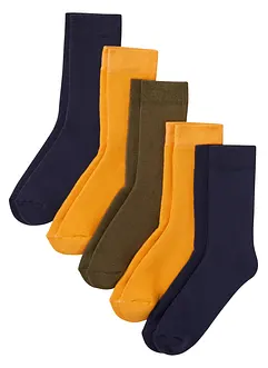 Kinderen thermo sokken (5 paar) met biologisch katoen, bonprix