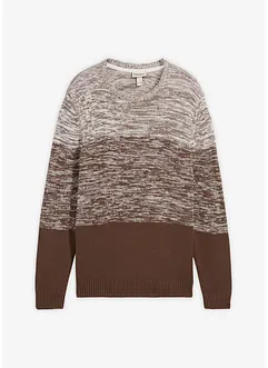 Gebreide comfort fit trui van katoen, bonprix