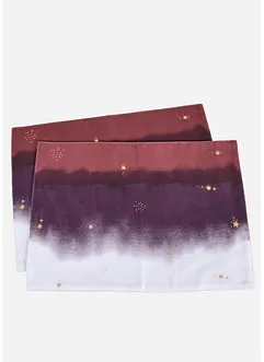 Placemats van biologisch katoen (set van 2), bonprix