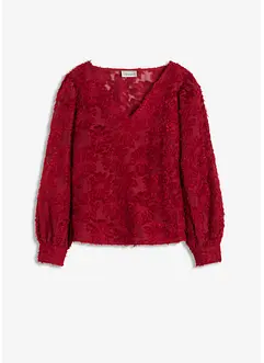 Blouse met bloemenstructuurpatroon, bonprix