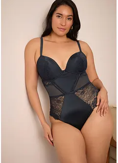 Stringbody met glanseffect, bonprix