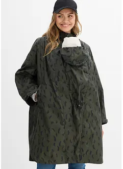 Waterbestendige 3-in-1 zwangerschapsjas met draagbuidel, bonprix