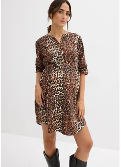 Lange zwangerschapsblouse/voedingsblouse van soepele viscose, bonprix