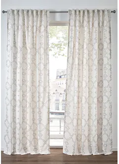 Gordijn van gerecycled polyester (1 stuk), bonprix