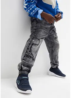 Thermo instapjeans met jersey voering, regular fit, bonprix