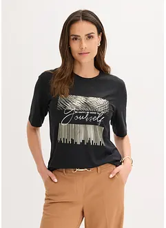 Longsleeve met print, bonprix