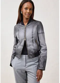 Leren jas van lamsnappa, bonprix