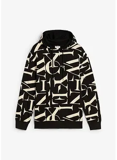 Hoodie van biologisch katoen, loose fit, bonprix