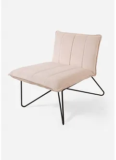 Fauteuil met metalen frame, bonprix