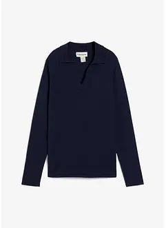 Poloshirt van fijne viscose, bonprix