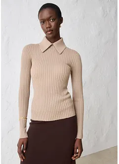 Fijngebreide trui van merinowol, bonprix