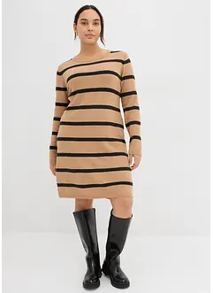 Accentuerende gebreide jurk, bonprix